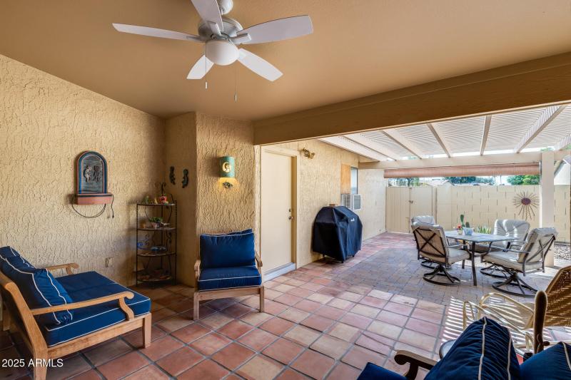 Extended patio