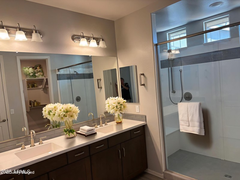 Primary Bath staged