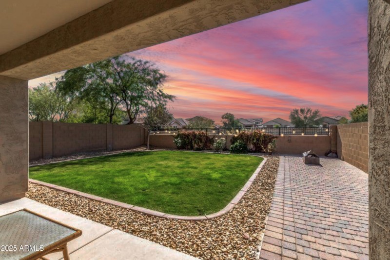 BACKYARD TWILIGHT