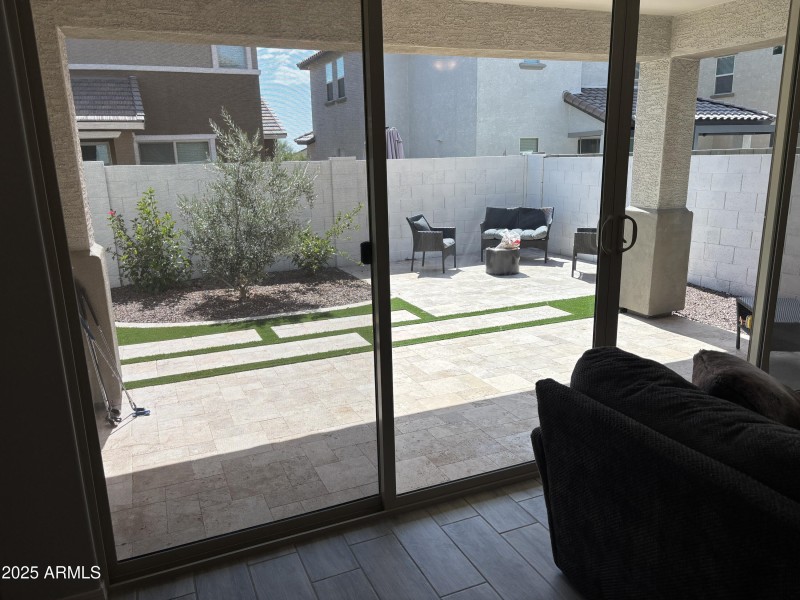 Glass Door View
