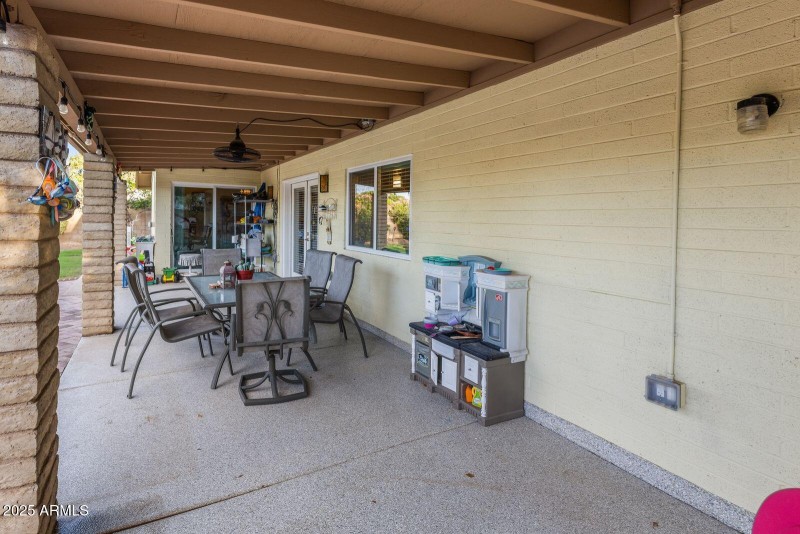 Backyard Patio