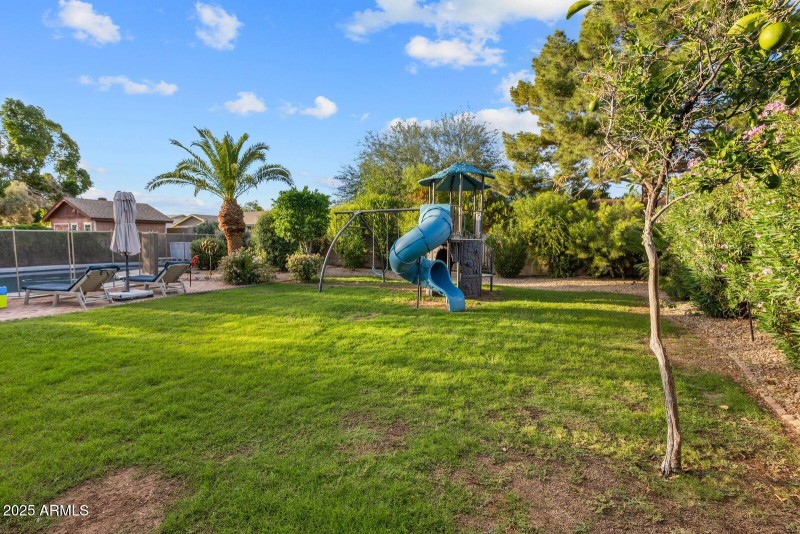 Backyard Play Area