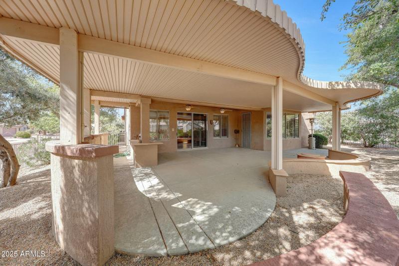 Back patio