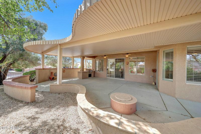 Back patio