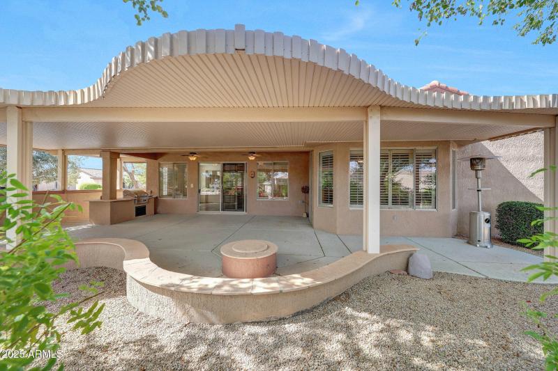 Back patio