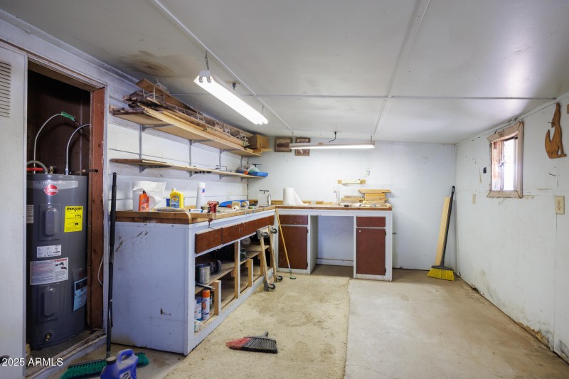 Shed Interior Back Room