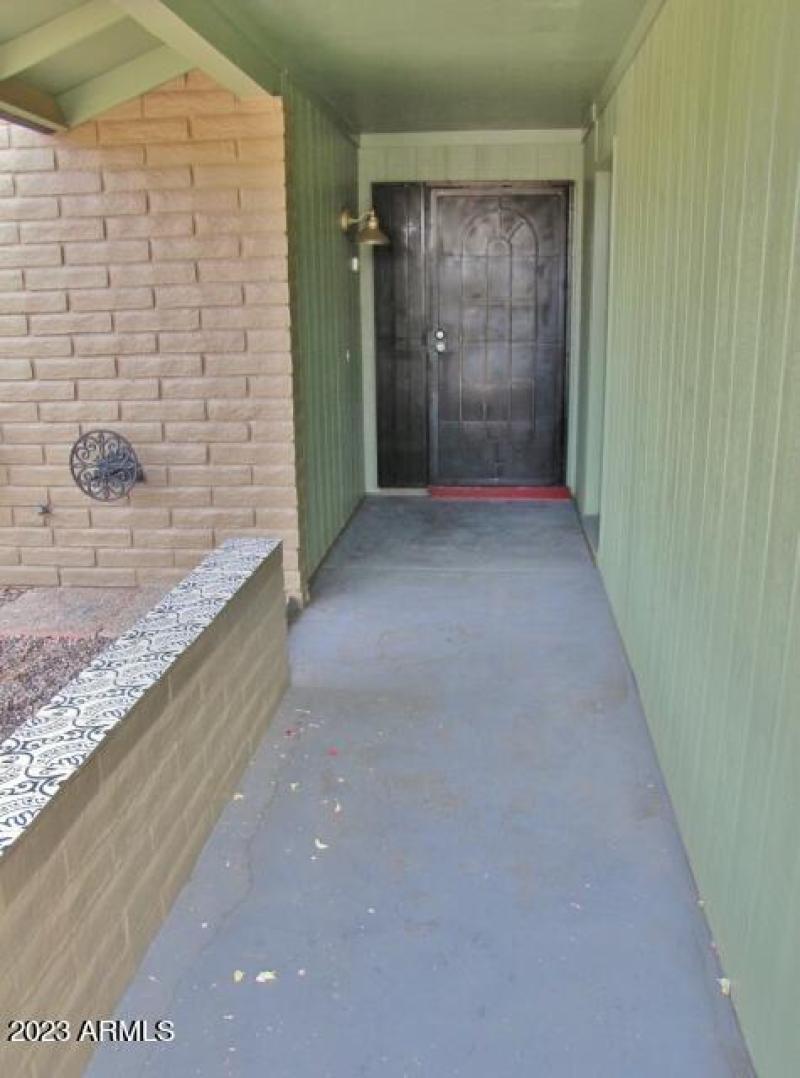 Front walkway