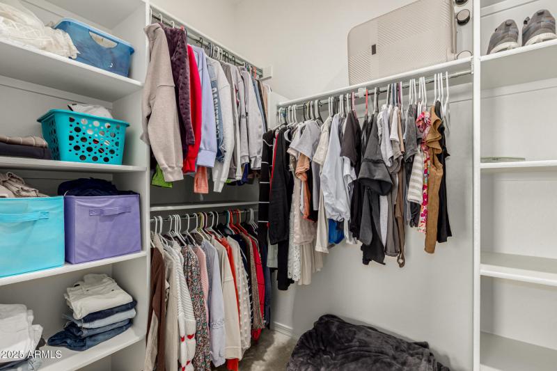 Primary Walk in Closet