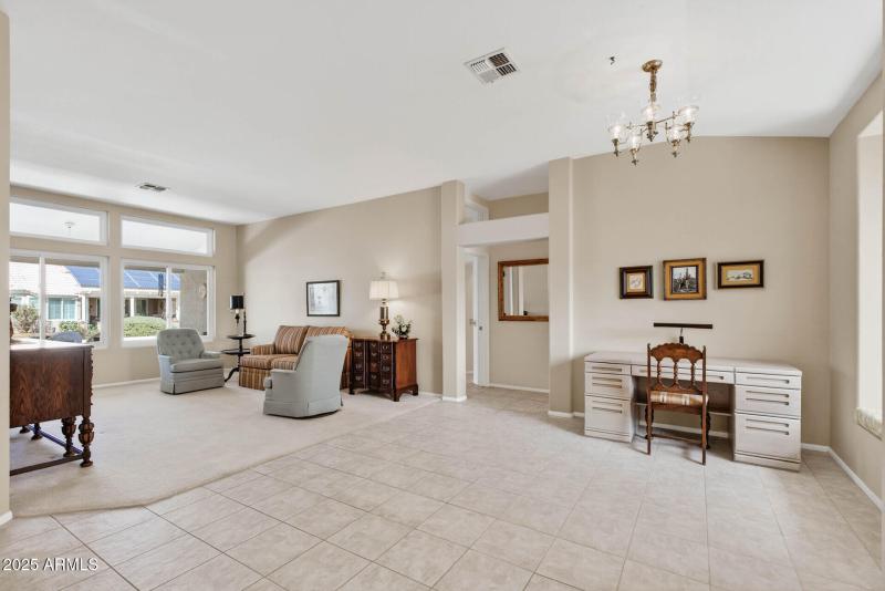 Foyer towards Living/Hall/Desk