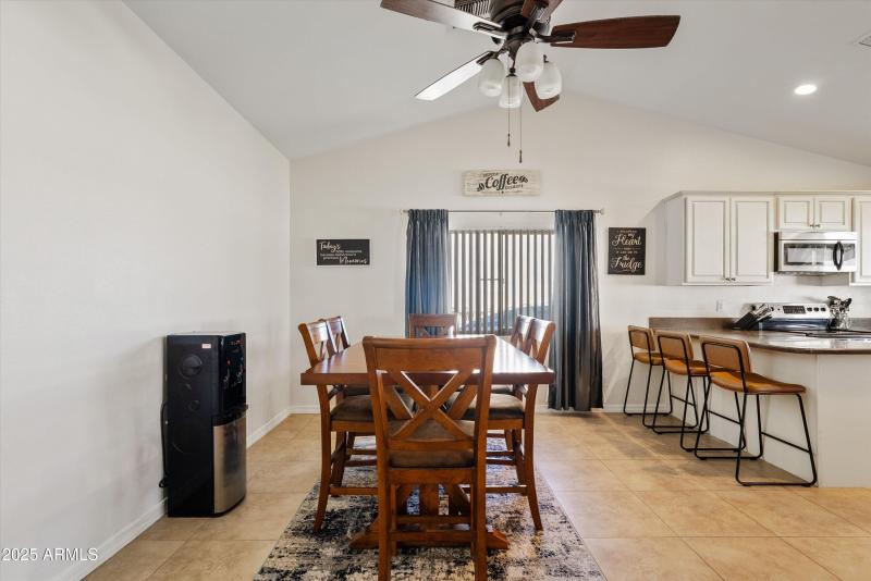 Dining area