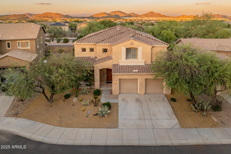 Aerial View of Home