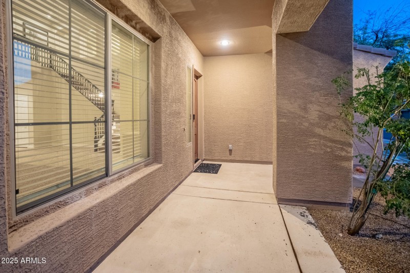 Front patio