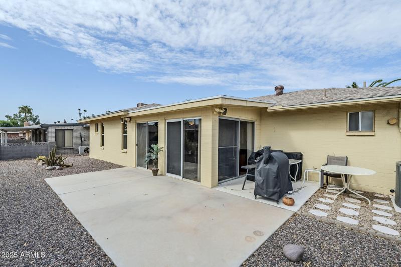 East-Facing Backyard