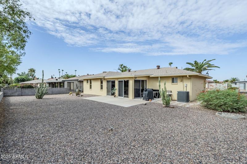 East-Facing Backyard