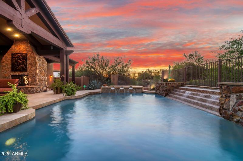 005-Backyard Sunset