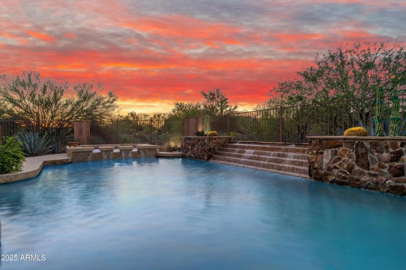 008-Backyard Sunset