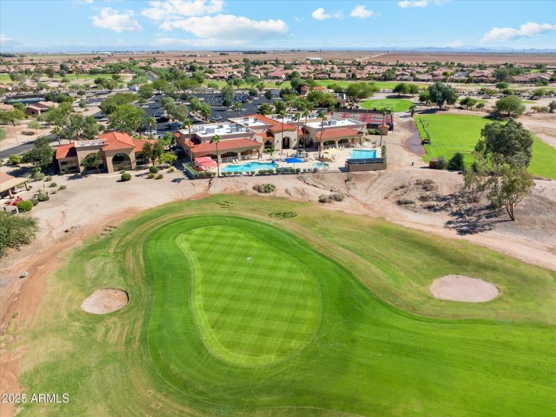 Aerial Golf Course
