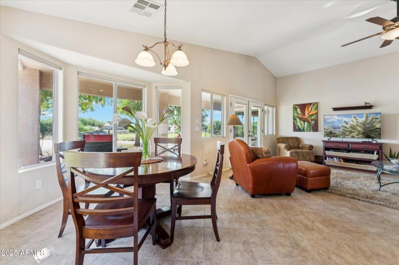 Dining Area to View