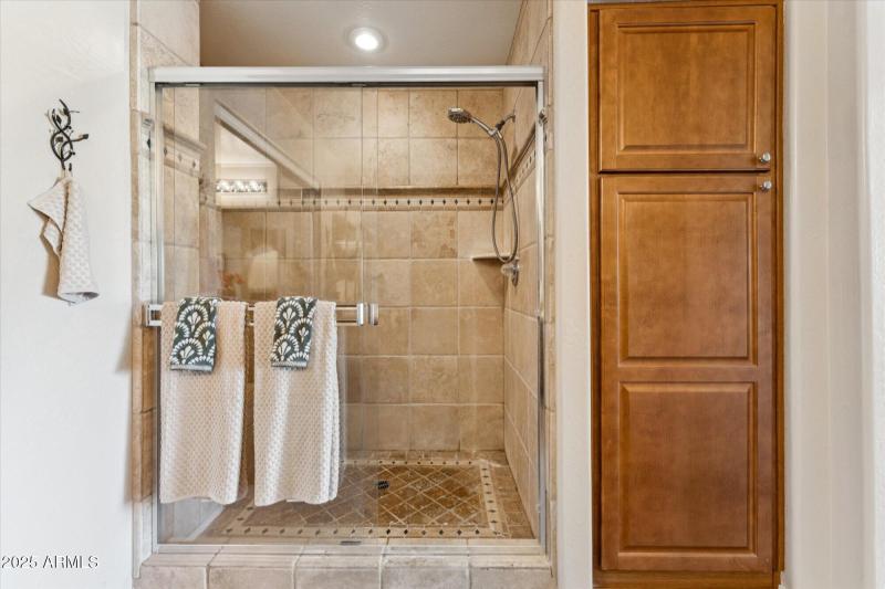 Tiled Master Shower