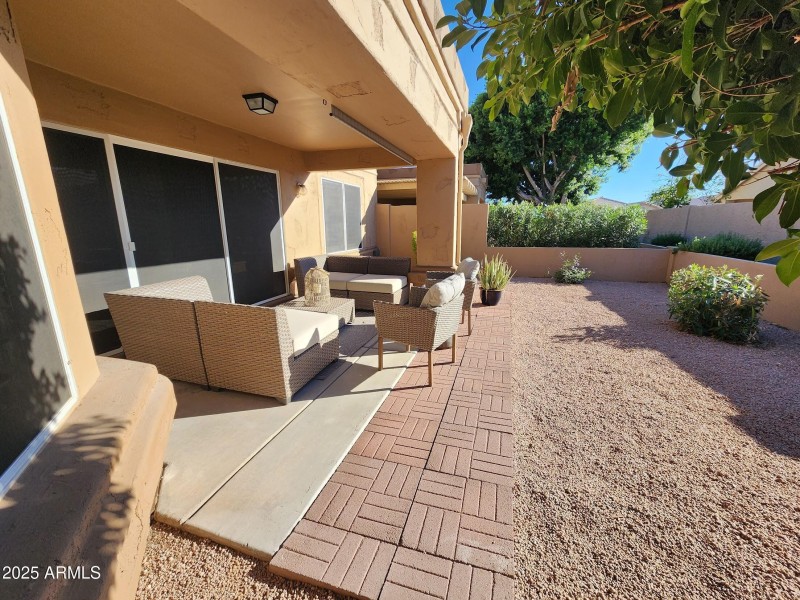Private Back Yard