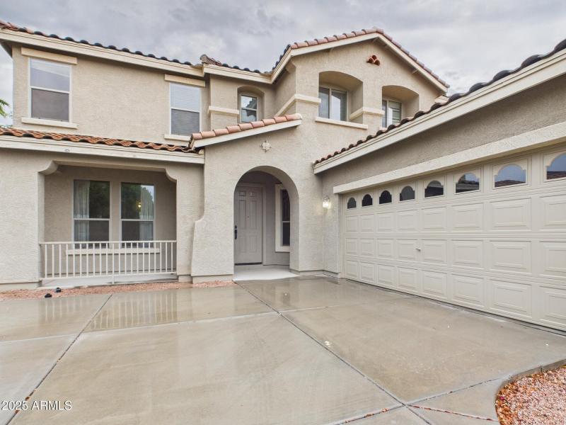 Unique front elevation