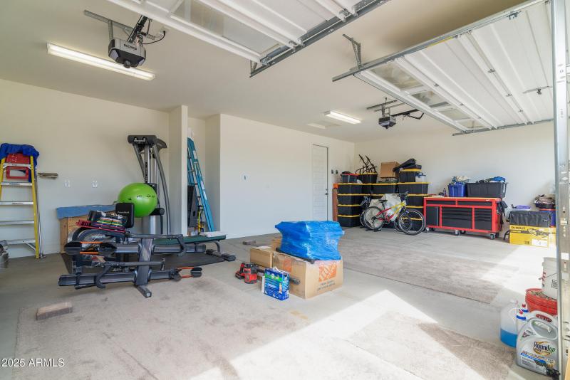 Three car garage!