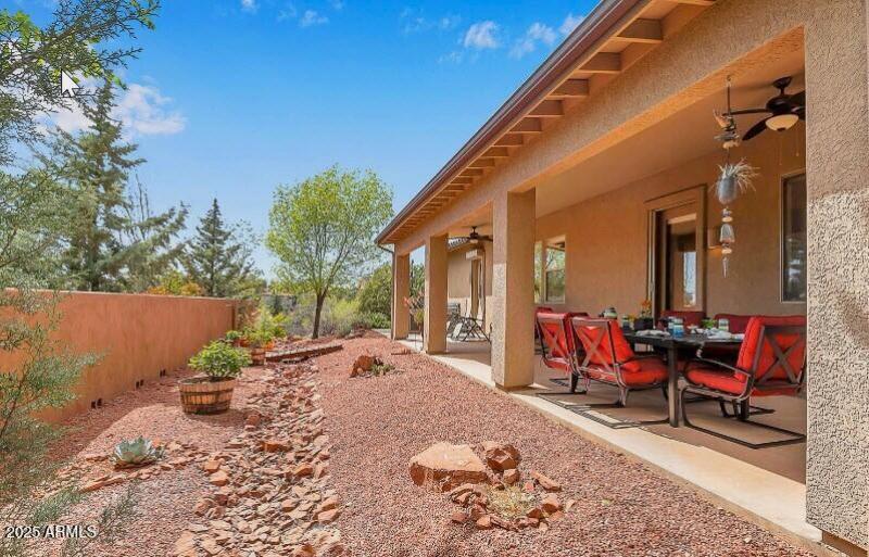 55 ft covered/open patio