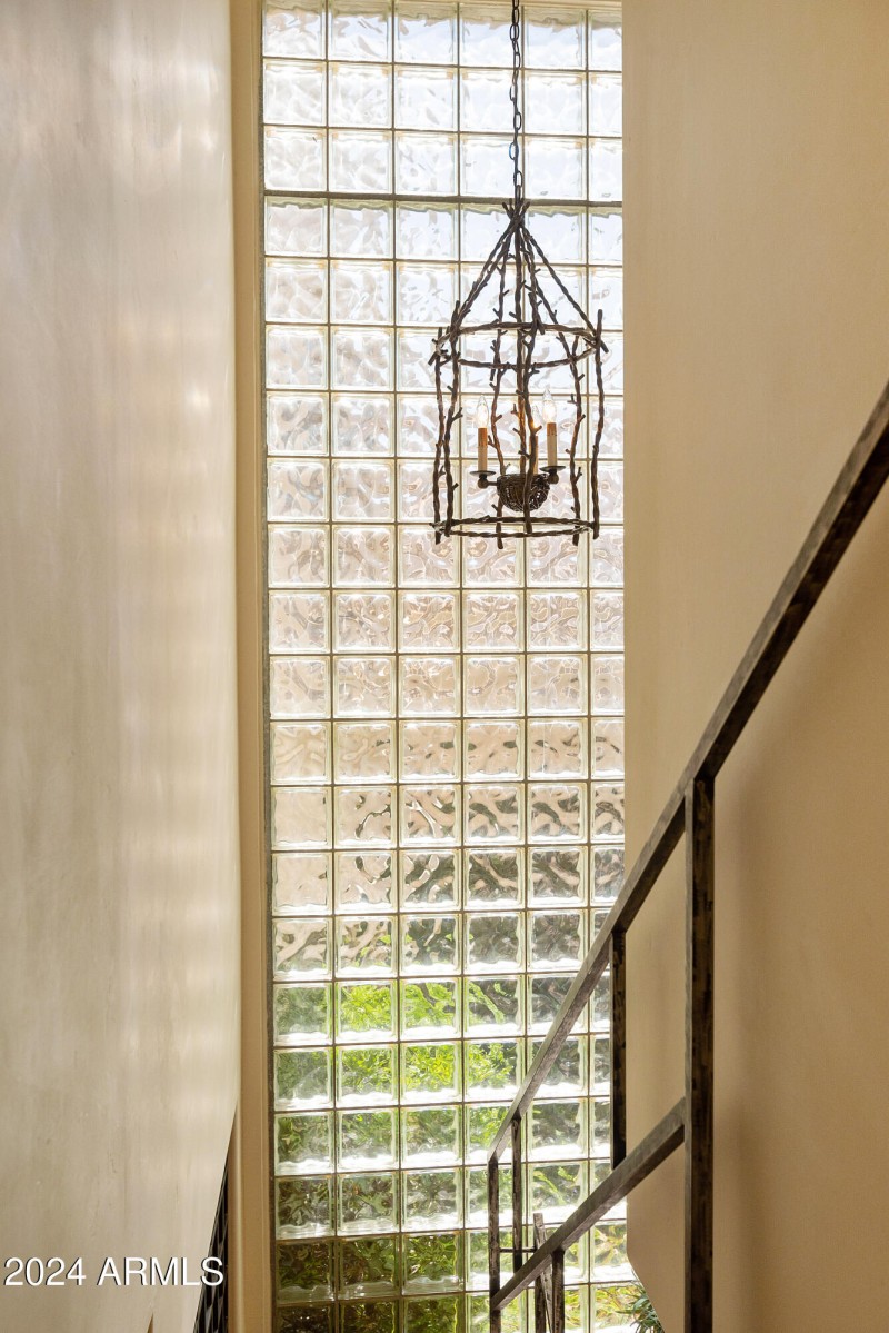 Side Staircase with Custom Rail a