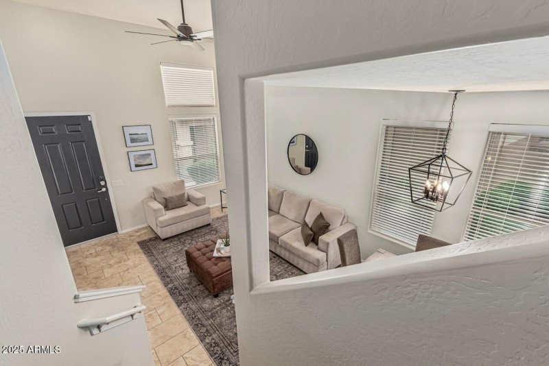 30-Stairwell into Family Room