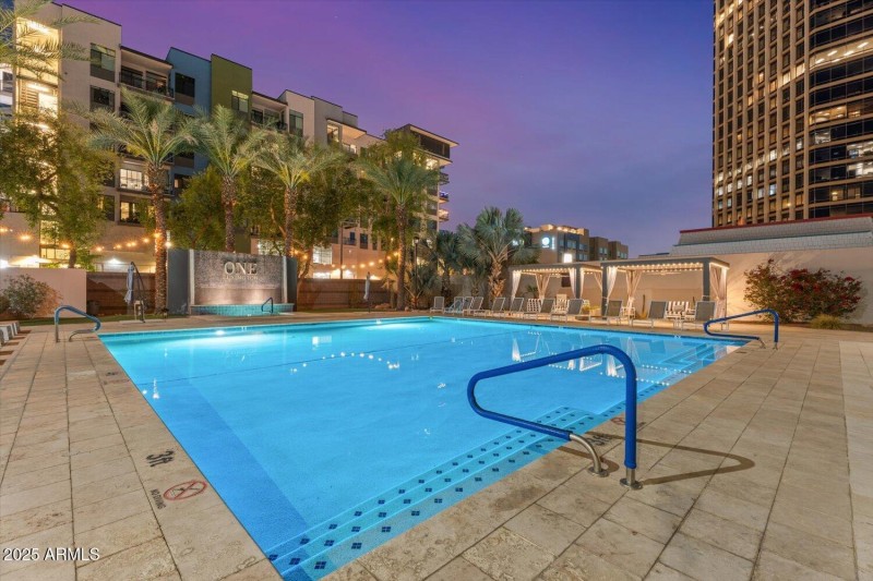 Heated Salt Water Pool