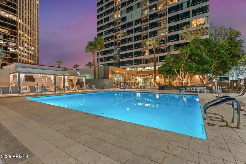 Heated Salt Water Pool