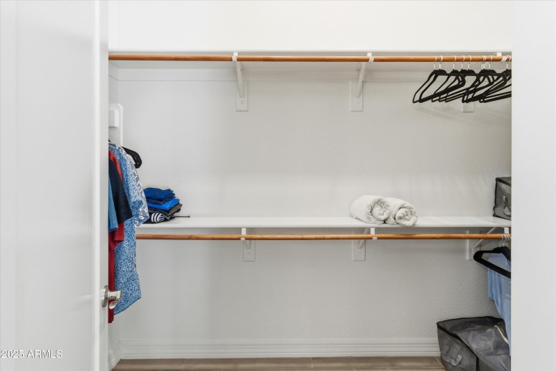 Main Primary walk in closet