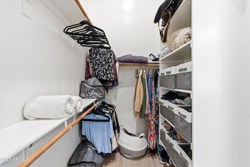 Main Primary walk in closet