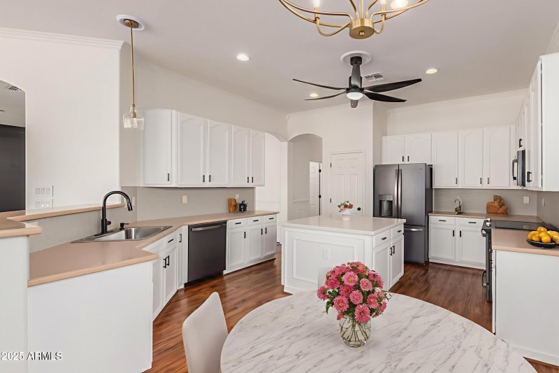 Remodeled Quartz Kitchen