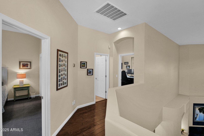 2nd level 2 bdrms w/ balconies