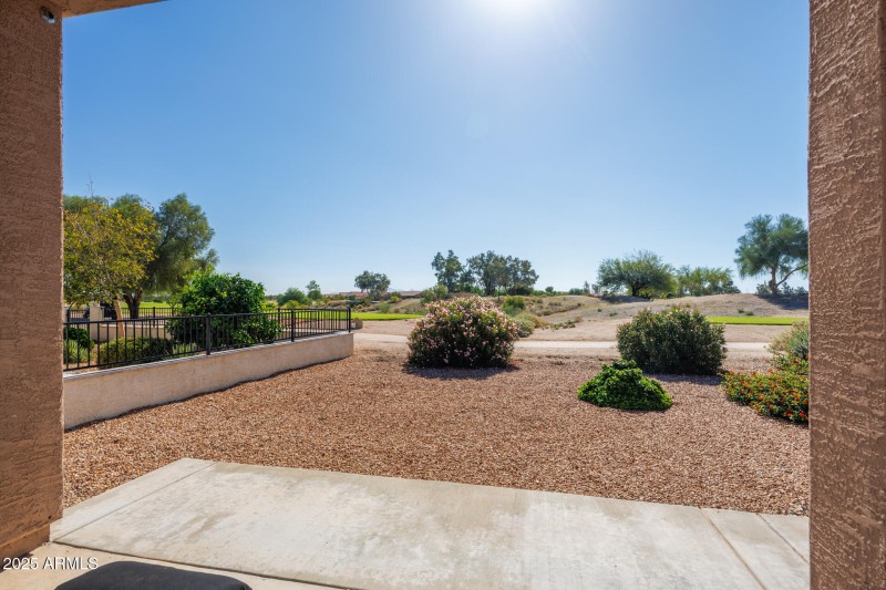 Back Patio View