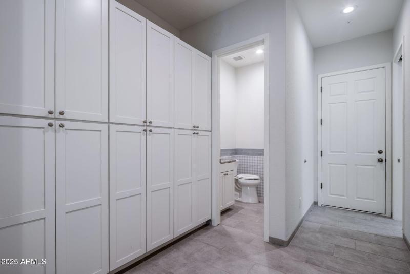 Hallway built-in Storage