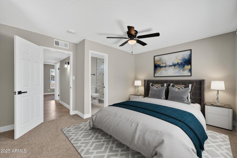 Primary Bedroom with Sitting Room