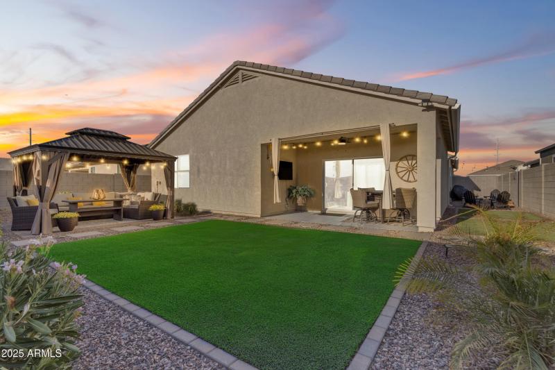 Backyard Turf Area