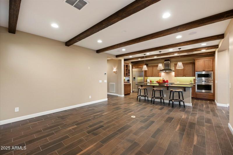 Open Family Room/Kitchen