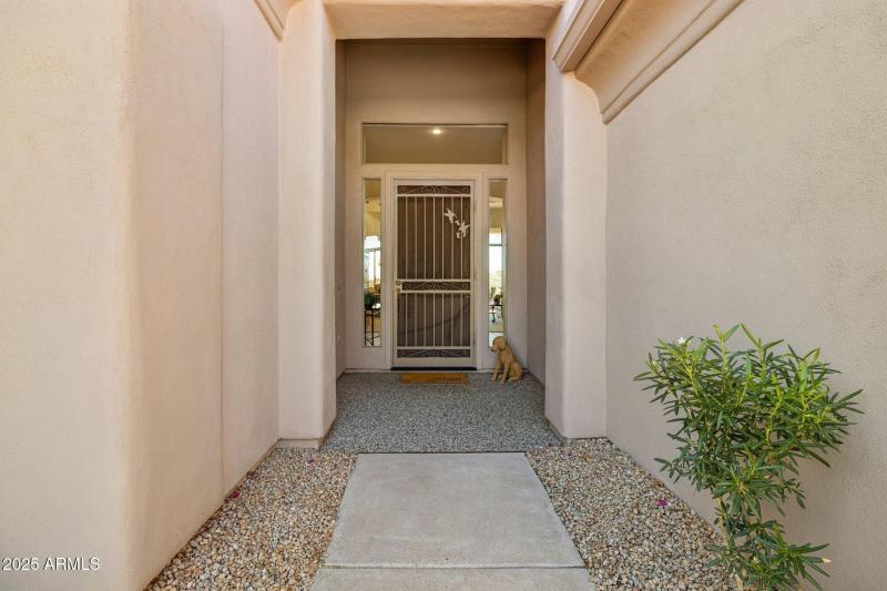 Covered Front Entry