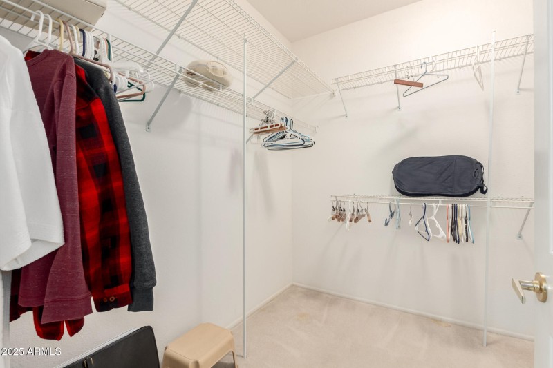 Large walk-in closet