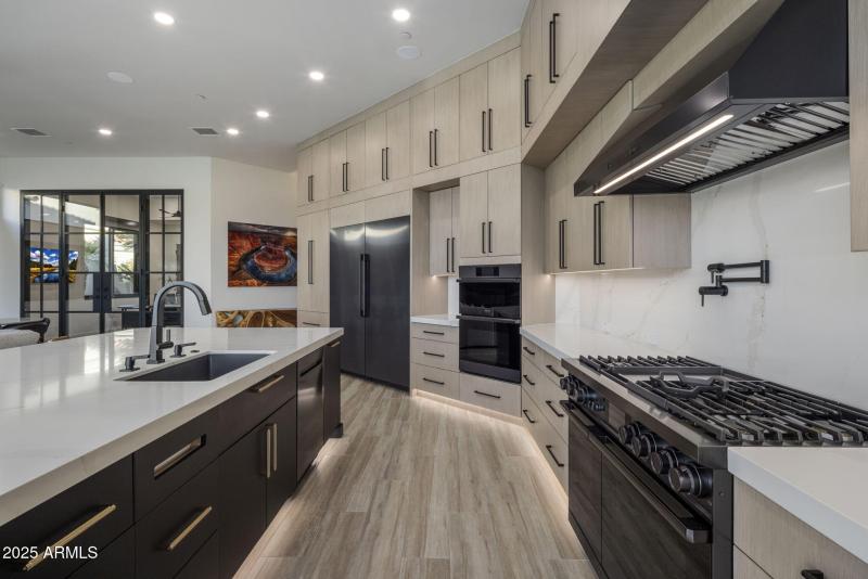 Kitchen with Dacor Wifi Appliances