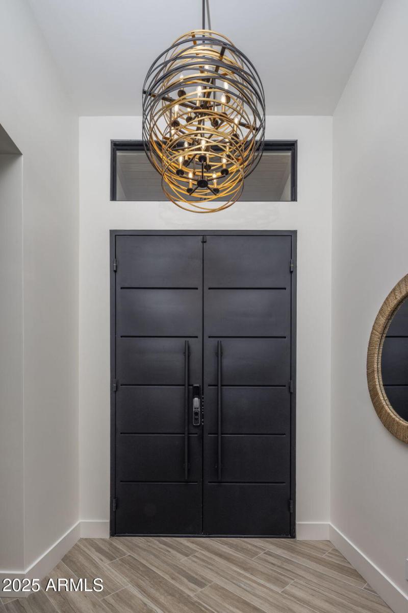 Grand Entry with 8' Custom Steel Door