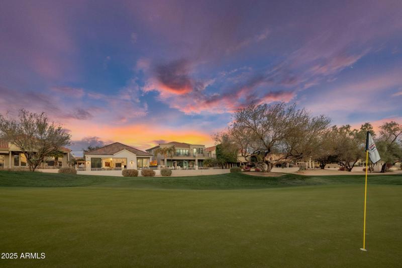 First Hole TPC with Sunset View