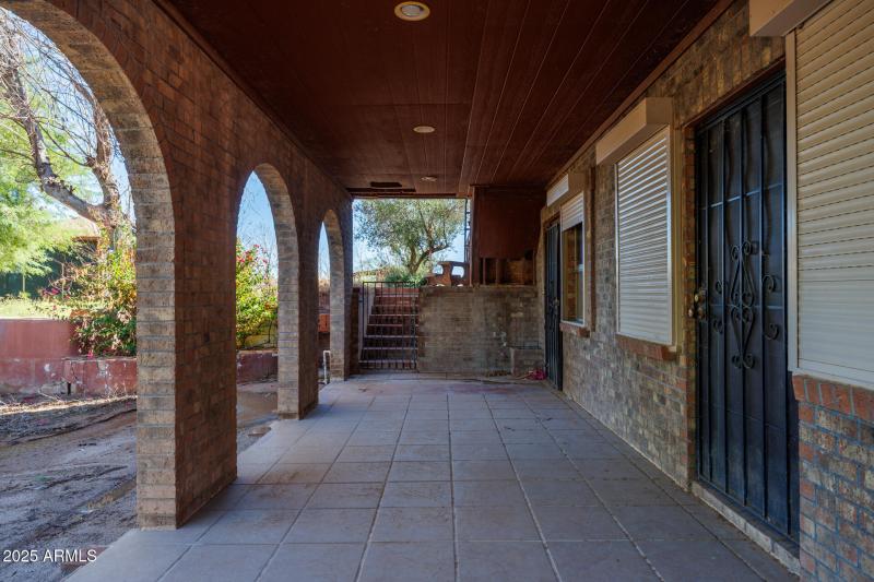 Basement Patio View
