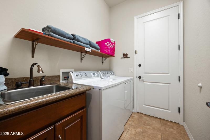 Laundry with Mud Sink