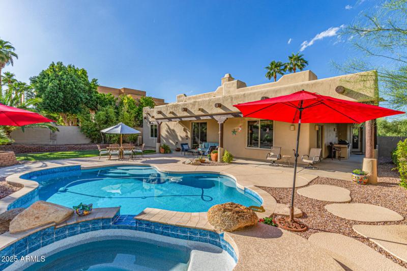Rear of Home | Pool/Spa View