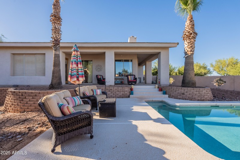 Rear Patio
