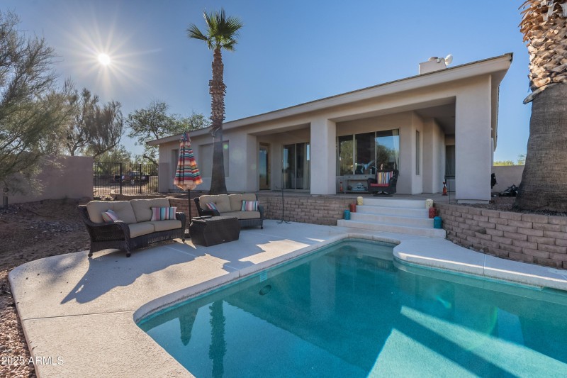 Rear Patio